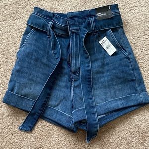 EXPRESS High Waisted Jean Shorts